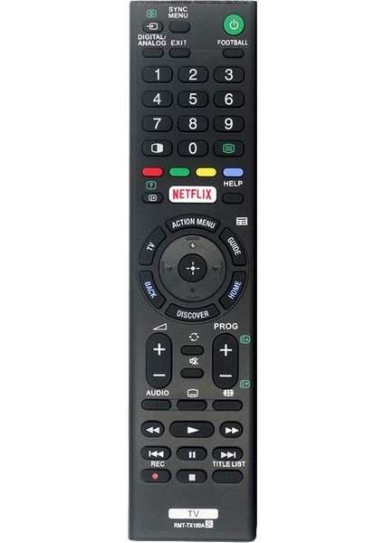 Yeni RMT-TX100A Sony Tv Için Değiştirilmiş Uzaktan Kumanda Fit KD-75X8500C KD-49X8300C KD-55X9300C (Yurt Dışından)