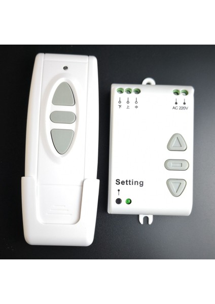 AC220V Motor Uzaktan Kumandalı Anahtar Denetleyici Projeksiyon Ekranı Motor Kablosuz Anahtarı 433 Mhz Yukarı Aşağı Durdurma Ileri Geri (Yurt Dışından) fırsatları