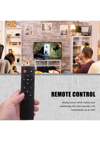 Pc Android Tv Kutusu Için Evrensel 2.4g Kablosuz Hava Fare Klavye Uzaktan Kumanda (Yurt Dışından)
