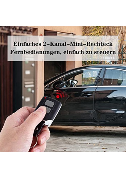 Faafıx El Verici 433MHZ ile Uyumlu Garaj Kapısı Açıcı Uzaktan Kumanda (Yurt Dışından)