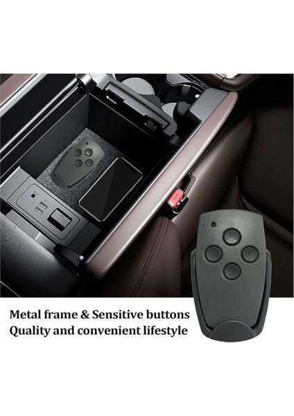 Marantec Digital 302 304 Için, Garaj Kapısı Açacağı 868 Mhz Garaj Kapısı Açacağı Uzaktan Kumandası 2'li Paket (Braketli) (Yurt Dışından)