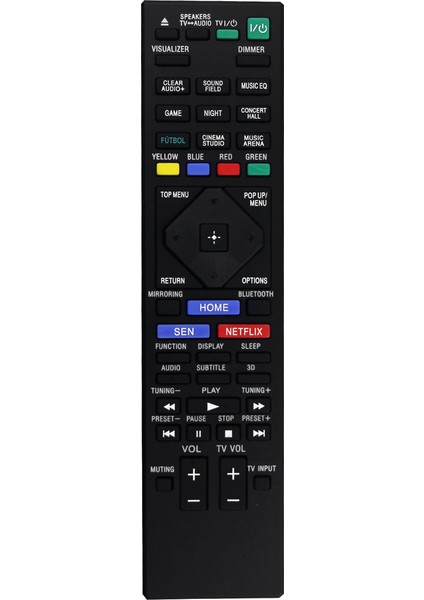 Sony Blu-Ray Disk DVD Için RM-ADP118 Uzaktan Kumandayı Değiştirin BDV-N7200W BDV-N5200W BDV-N9200W BDV-N7200WL BDVN9200W BDVN9200 (Yurt Dışından)