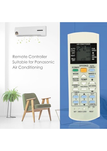 Panasonic Klima Için Yeni Uzaktan Kumanda A75C3208 A75C3706 KTSX5J A75C4185 A75C2994 A75C3883 (Yurt Dışından) fiyatları