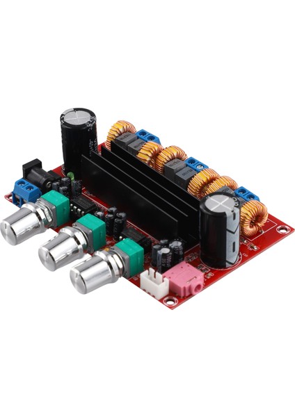 XH-M139 Ses Amplifikatör Kartı 2X50W+100W 2.1 Kanal Amplifikatör Modülleri Dc 12-24V Ses Sistemi Dıy Hoparlörler Için (Yurt Dışından)