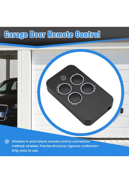 Garaj Kapısı / Kapı Uzaktan Kumandası 433MHZ Kapı Kontrolü Rolling Code Uzaktan Kumanda Garaj Açacağı (Yurt Dışından)