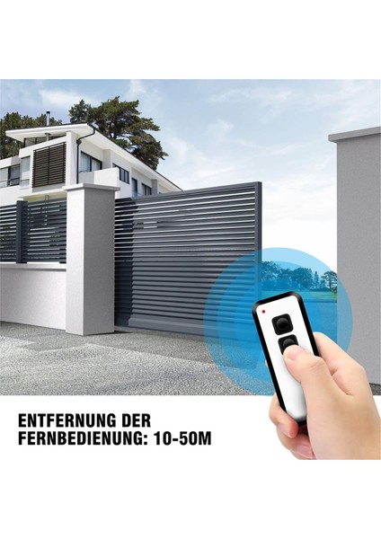 433.92 Mhz Garaj Kapısı Uzaktan Kumandası, Novoferm Novotron 502 MAX43-2, Mını-Novotron 522, Garaj Kapısı Açacağı 2'li Paket (Yurt Dışından)