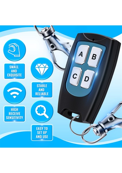 Dc 12V 4 Kanal 200M Kablosuz Rf Uzaktan Kumanda Anahtarı 2 Verici + Alıcı (Yurt Dışından) indirimleri