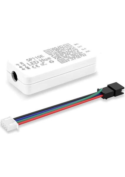 SP110E Bluetooth Kontrol Cihazı DC5-12V WS2812B SK6812 Rgb/rgbw Sihirli Işıklar LED Piksel Şerit Akıllı Telefon App Kontrolü (Yurt Dışından)