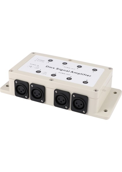 DC12-24V 8 Kanal Çıkışı Dmx DMX512 Ev Ekipmanları Için LED Kontrol Sinyal Amplifikatörü Splitter Dağıtıcı (Yurt Dışından)