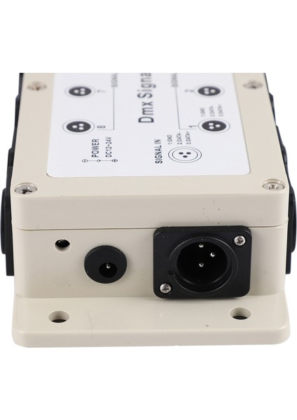 DC12-24V 8 Kanal Çıkışı Dmx DMX512 Ev Ekipmanları Için LED Kontrol Sinyal Amplifikatörü Splitter Dağıtıcı (Yurt Dışından)