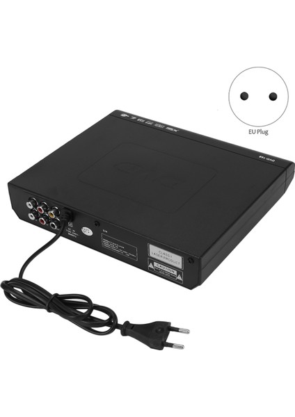 Tv Için Taşınabilir DVD Oynatıcı Desteği USB Bağlantı Noktası Uzaktan Kumandalı Kompakt Çok Bölgeli Dvd/svcd/cd/disk Oynatıcı, Hd Desteği Yok (Yurt Dışından) fiyatları