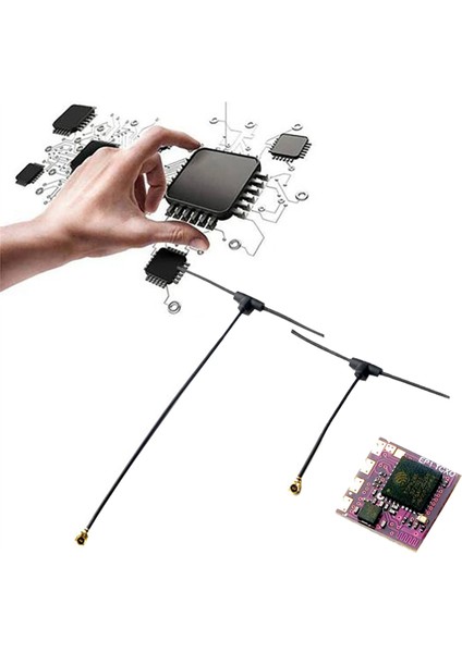 Happymodel Ep1 Tcxo Alıcı 2.4ghz ESP8285 Elrs Mikro-Fpv Yarış Drone Alıcısı 25HZ-500Hz Ep1 Tcxo (Yurt Dışından)