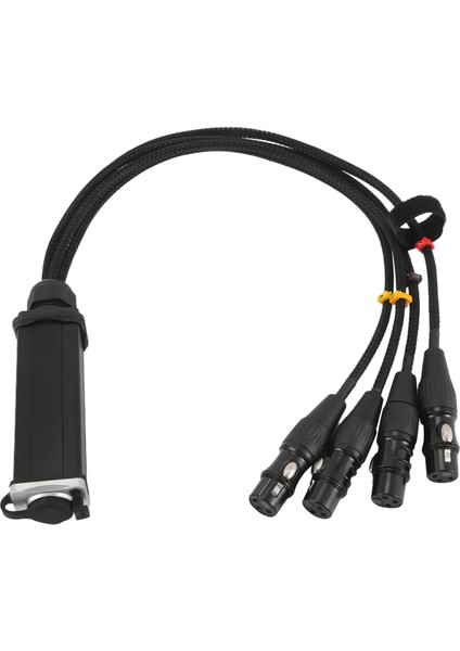 RJ45 Cat5 Ekranlı Kablo 4 Kanal 3-Pin Xlr Dişi Konnektörler Sahne Stüdyosu Için Çoklu Ağ Alıcı Kablosu (Yurt Dışından) fiyatları