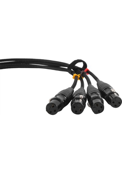 RJ45 Cat5 Ekranlı Kablo 4 Kanal 3-Pin Xlr Dişi Konnektörler Sahne Stüdyosu Için Çoklu Ağ Alıcı Kablosu (Yurt Dışından) indirimleri