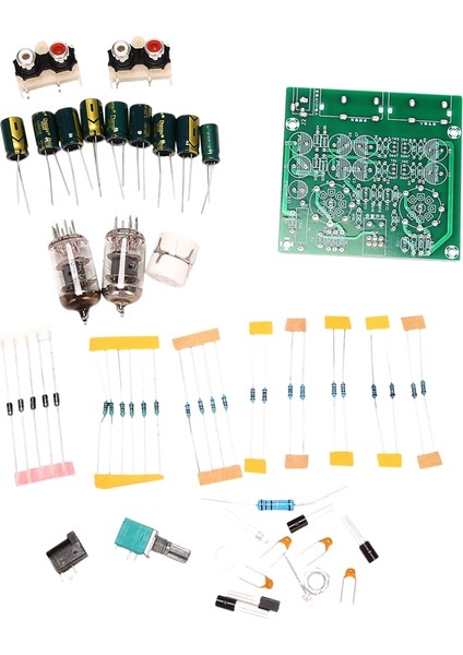 Tüp Amplifikatörler Ses Kartı Amplifikatör Ön Amp Ses Mikser 6j1 Vana PreampTampon Diy Kitleri (Yurt Dışından)