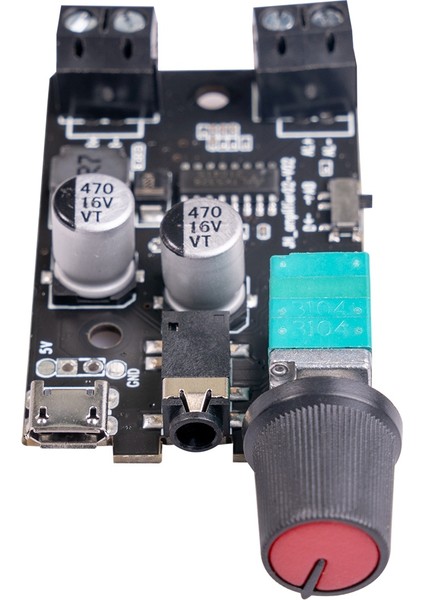 5WX2 Stereo Çift Kanallı Dijital Amplifikatör Kartı Ses Amplifikatör Modülü DC5V Sınıf D Amplifikatör Ses Ayarı, A (Yurt Dışından)