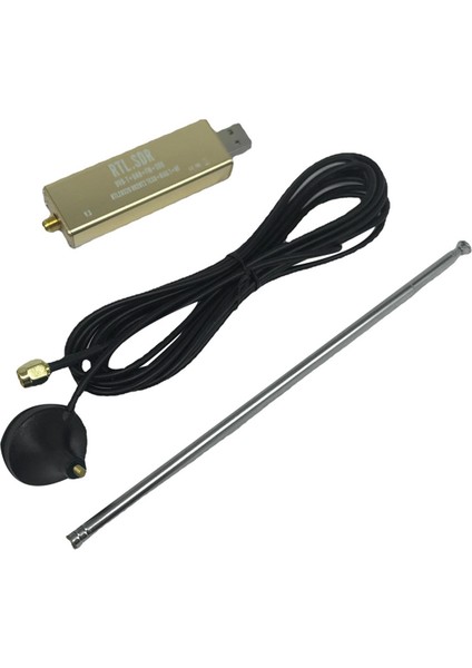 Rtl Sdr Alıcı V3 Pro 100KHZ-1.7GHZ Dahili Tcxo Amatör Radyo Sdr Rtl Havacılık Bandı Adsb Uhf Vhf Hf Am Fm Için (Yurt Dışından)