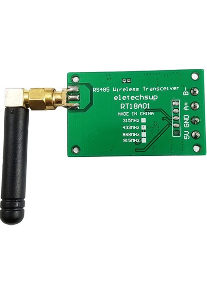868M Çok Fonksiyonlu Kablosuz RS485 Veriyolu Seri Port Uart Alıcı-Verici Modülü Ptz Kamera Plc Modbus Rtu Için Antenli (Yurt Dışından)