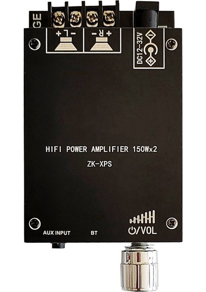 Zk-Xps 5.0 Bluetooth Güç Amplifikatörü Kartı Çift 150W Kanal Amplifikatör Kartı, Ses Kutusu Için Kısa Devre Koruması ile (Yurt Dışından)