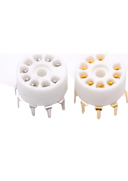 10 Adet Seramik 9pin B9A Pcb Dayanağı Tüp Soketi 12AX7 12AT7 12AU7 6dj8 ECC82 5670 6922 Hifi Ses Vintage Amp Altın (Yurt Dışından) modelleri