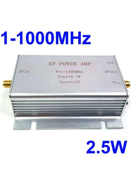 Hf Fm Verici Vhf Uhf Rf Amatör Radyo Için 1-1000MHZ 2.5W Rf Güç Amplifikatörü (Yurt Dışından)