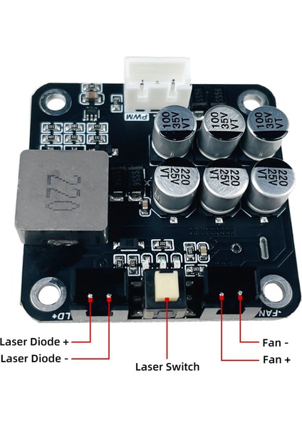 Lazer Gravür Kesme Kafası Için 80W Lazer Sürücü Lazer Modülü Gravür Ahşap Çalışma Aletleri Aksesuarları (24V) (Yurt Dışından) indirimleri
