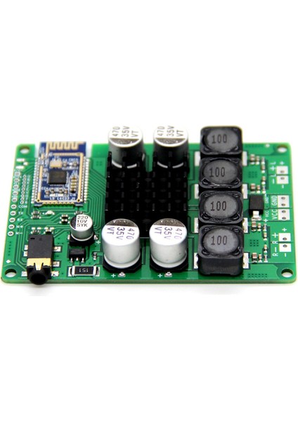 Bluetooth 5.0 Amplifikatör Kartı 2X50W Line-In Ses Girişi Desteği Seri Port Desteği Isim Değiştirme Şifresi (Şifreli) (Yurt Dışından)
