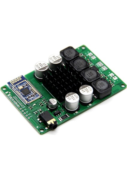 Bluetooth 5.0 Amplifikatör Kartı 2X50W Line-In Ses Girişi Desteği Seri Port Desteği Isim Değiştirme Şifresi (Şifreli) (Yurt Dışından)