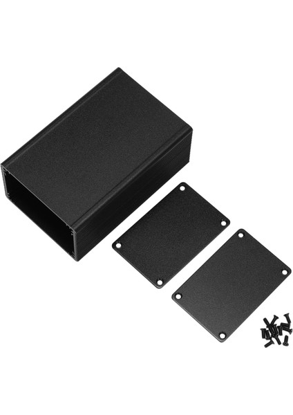 Alüminyum Alaşımlı Enstrüman Alüminyum Kabuk, 100 x 66 x 43MM Alüminyum Güç Amplifikatörü Muhafazası, Dıy Pcb Denetleyici Muhafazası (Yurt Dışından)