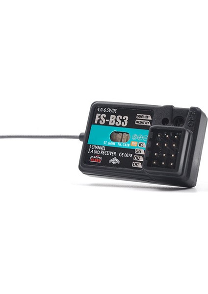 Flysky Fs-Bs3 3ch Alıcı Rc Denetleyici Fs Gt2 GT2B GT3B GT3C T4B CT6B T6 Rc Araba Tekne Aksesuarları (Yurt Dışından)