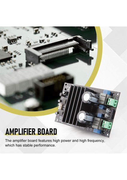 TPA3255 Amplifikatör Kurulu Hızlı Tepki Yüksek Güç Tak Oyna Metal Pratik Ses Amplifikatör Modülü Hoparlör Için (Yurt Dışından)