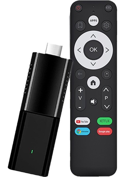 I96 D5 Tv Stick H313 1gb+8gb 4K 2.4g+5g Çift Wifi Android Tv Kutusu Tv Stick Medya Oynatıcı Set Üstü Kutu (Yurt Dışından)