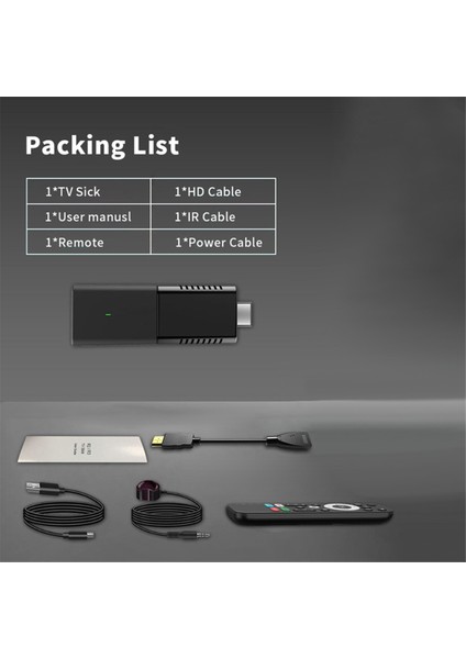 I96 D5 Tv Stick H313 1gb+8gb 4K 2.4g+5g Çift Wifi Android Tv Kutusu Tv Stick Medya Oynatıcı Set Üstü Kutu (Yurt Dışından) fırsatları