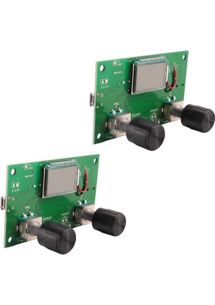 2 Parça Dijital Fm Alıcı Modülü, Radyo Alıcı Modülü Dijital Stereo Kurulu LCD Ekran Dsp Pll 76.0MHZ-108.0MHZ (Yurt Dışından) modelleri