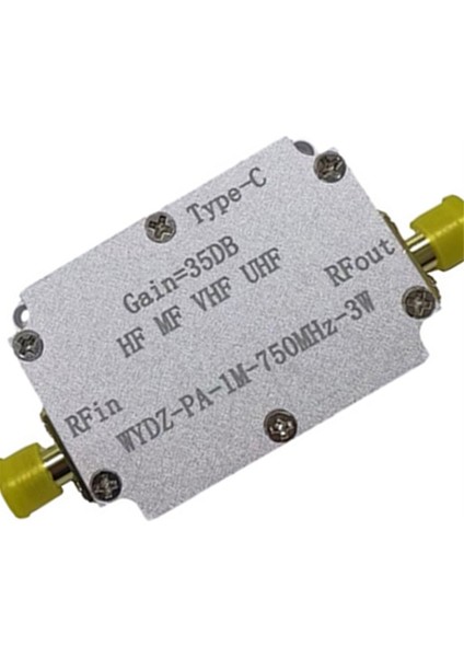 1M-750M 3W Hf Fm Vhf Uhf Kısa Dalga Amplifikatör, Kasa Fm Verici Çok Fonksiyonlu Geniş Bant Rf Amplifikatör Kurulu (Yurt Dışından) fiyatları