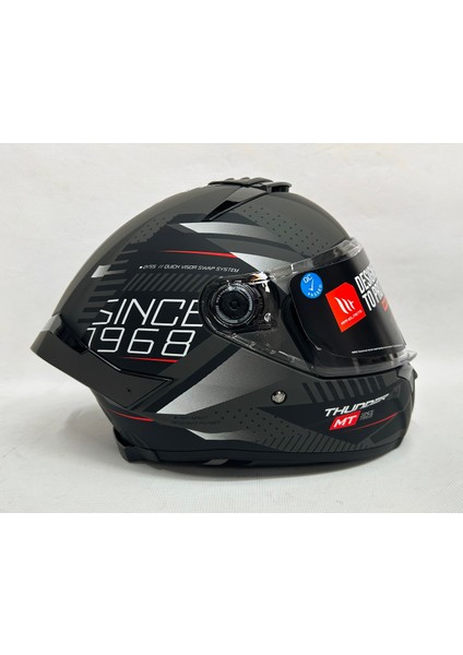 Thunder 4sv Luminence D1 Şefaf Vizörlü Mat Renk - Güneş Vizörlü indirimleri