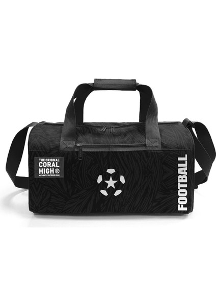 Siyah Futbol Desenli Spor Çantası 27535 fiyatları