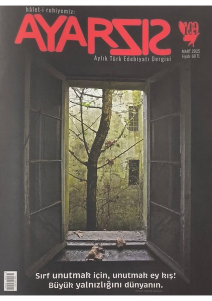 Ayarsız Dergi 109.SAYI Mart 2025