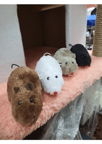 Kurmalı Fare Kedi Oyuncağı Peluş Yaratıcı Oyuncak fırsatları
