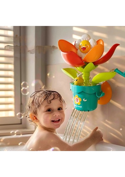 Su Open Çiçek Çocuk Bebek Banyo Oyuncakları (Yurt Dışından)