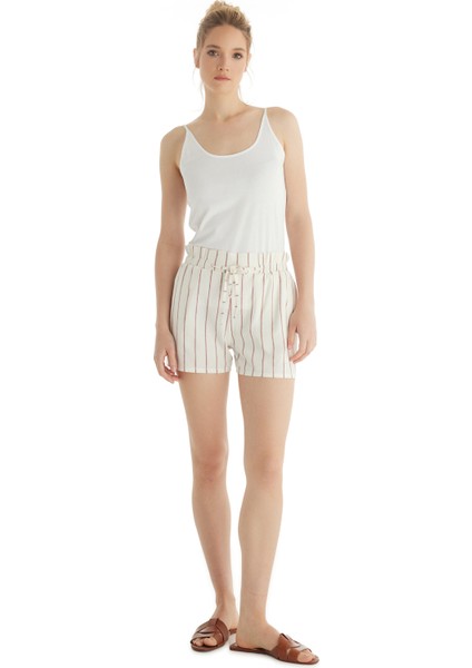 Kadın T-Shirt 60558 - Beyaz