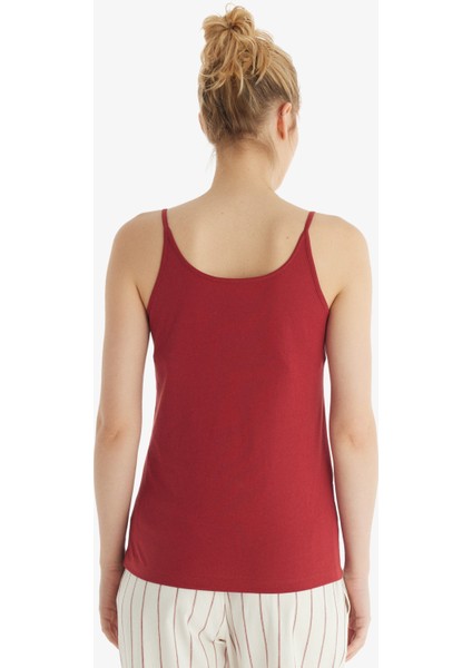 Kadın T-Shirt 60558 - Bordo fiyatları