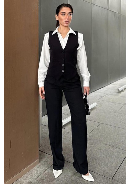 Siyah Kadın Yelek MG2332 fiyatları