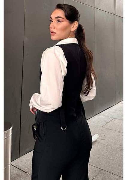 Siyah Kadın Yelek MG2332 fırsatları