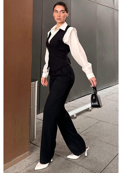 Siyah Kadın Yelek MG2332 indirimleri