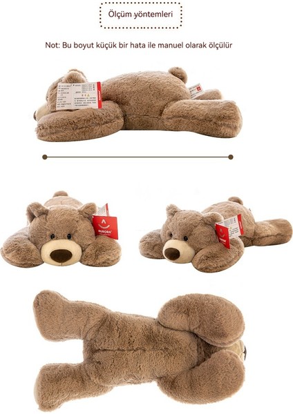 30 cm Yumuşak Yatma Ayı Bebek Uyku Yastık Peluş Oyuncak (Yurt Dışından)