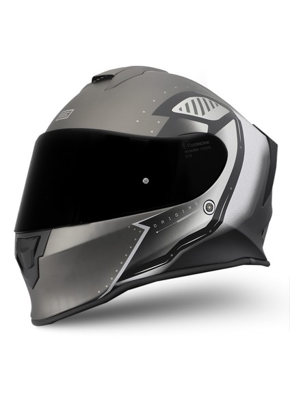 Dinamo Evo Bunker Siyah-Beyaz-Antrasit Kask fırsatları