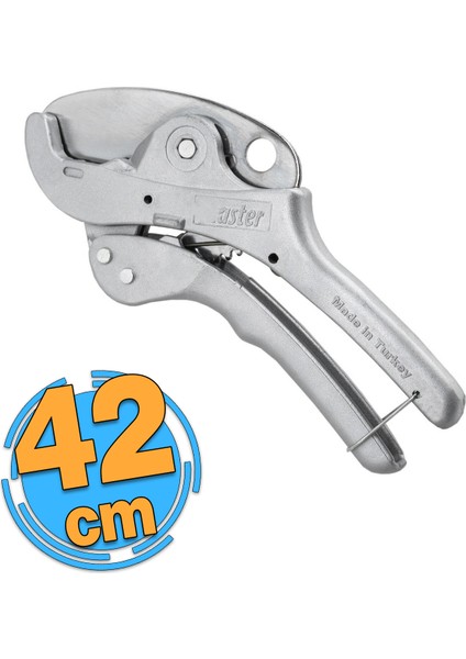 Boru Kesme Makası Büyük 42 mm Otomatik Bahçe Hortum Kesici Makası Su Tesisatı Pprc Pvc Plastik