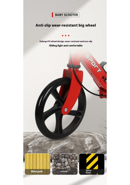 Iki Tekerlekli Scooter Virajlı Genç Katlanır Bisiklet (Yurt Dışından)