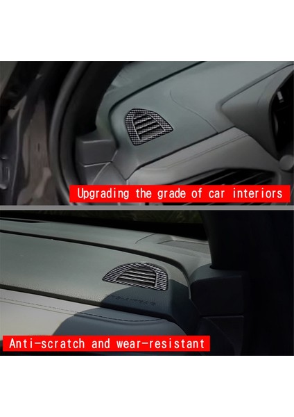 Araba Gösterge Paneli Üst Klima Hava Çıkış Çerçevesi A/c Hava Çıkış Çerçevesi Subaru Forester 2025 Karbon Fiber Lhd (Yurt Dışından)